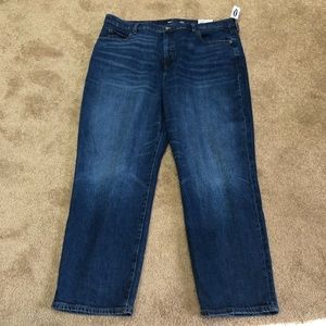 NWT, Size 18, High-Rise Straight Leg Jeans